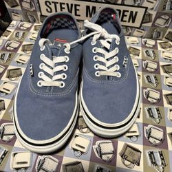 Vans Skate Authentic Shoes-Moonlight Blue/ True White- Woman’s Size 6.5