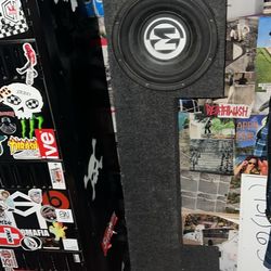 Subwoofer and amplifier