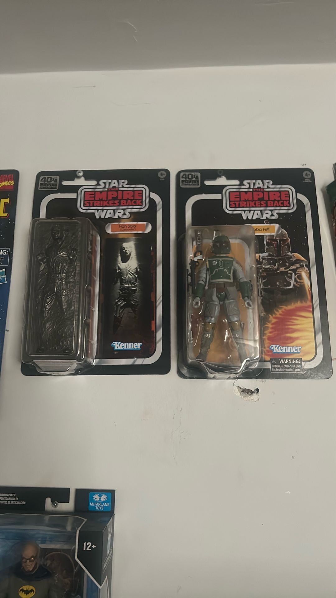 star wars the black series boba fett and han in carbonitr