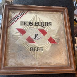 Vintage Dos Equis Mirror