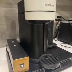 Nespresso Vertuo Next coffee and espresso machine Includes frother, capsule storage