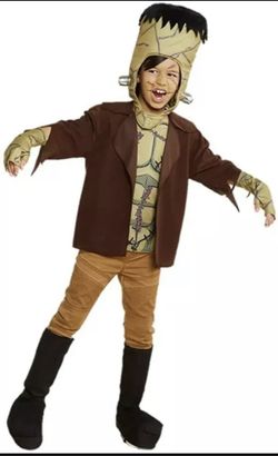 Boys Large Frankenstein Head Costume-Decatur And Tropical