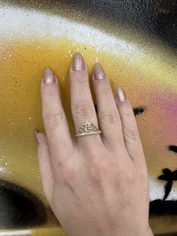 14k 15 AÑOS RING