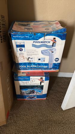 Pool alarms