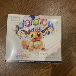 Prismatic Evolutions Pokemon Center Elite Trainer Box (Exclusive) 