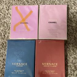Chanel & Versace fragrances