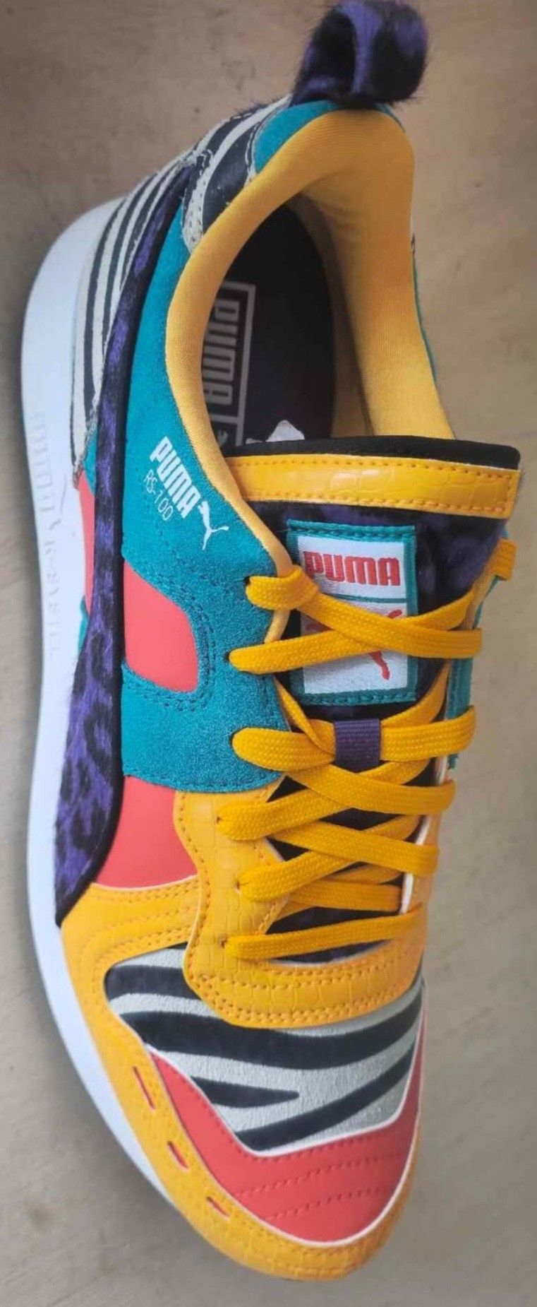Puma RS-100 Animal Men's Athletic Running Shoes