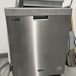 STAINLESS STEEL MAYTAG DISHWASHER (24”)