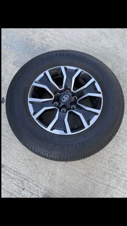 1 Only - 265/65r17 6x5.5 6x139.7 Stock TRD Tacoma Tundra 4Runner Yukon Tahoe Wheel Rim Tire!!!!