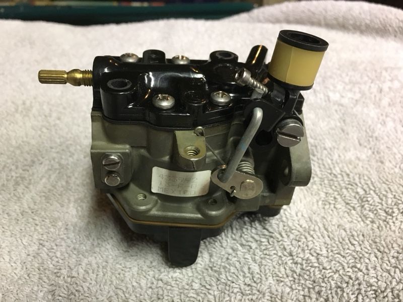 New Johnson/Evinrude 15hp carb