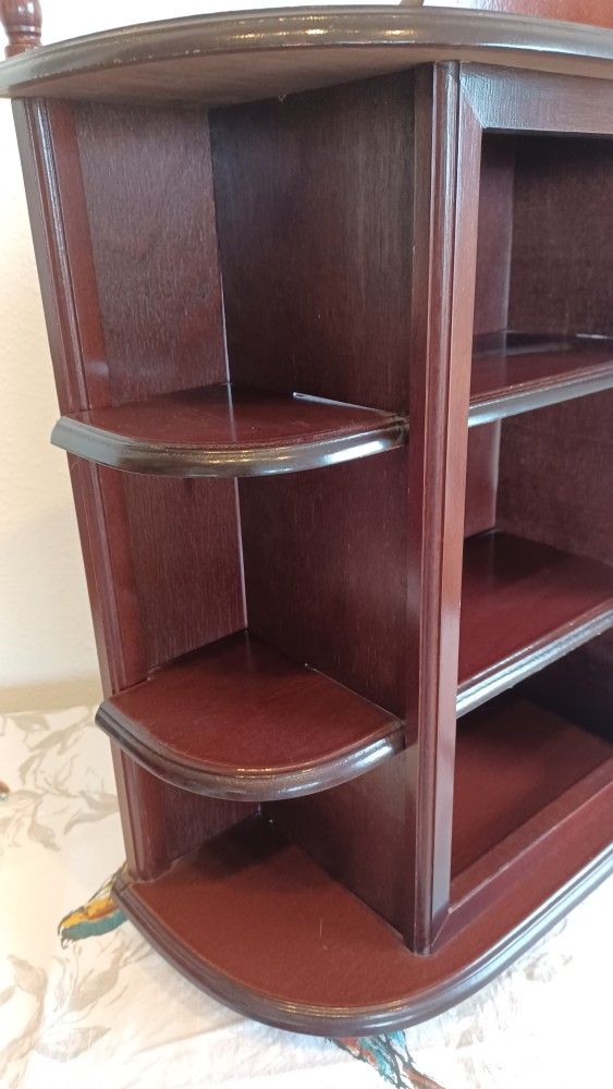 Wall Mounted Curio Shelves CabinetÂ