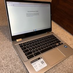 HP Chromebook X360 2-1 Touchscreen 14”