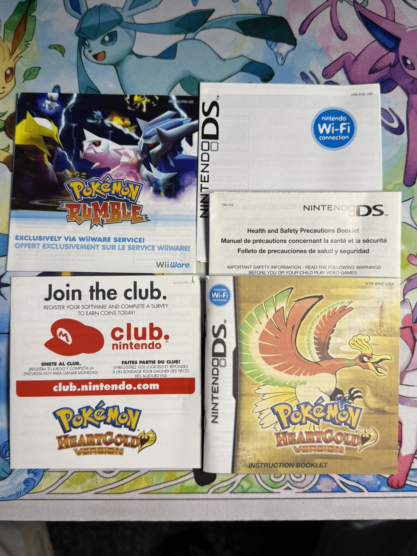 Pokémon HeartGold DS Game