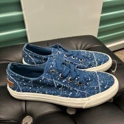 Constellation Style Canvas Ladies’ Sneakers by Blowfish Malibu