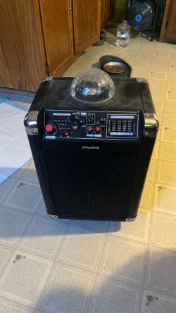 AMASING portable Bluetooth party speaker / karaoke speaker