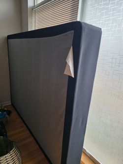Queen box spring and frame rails