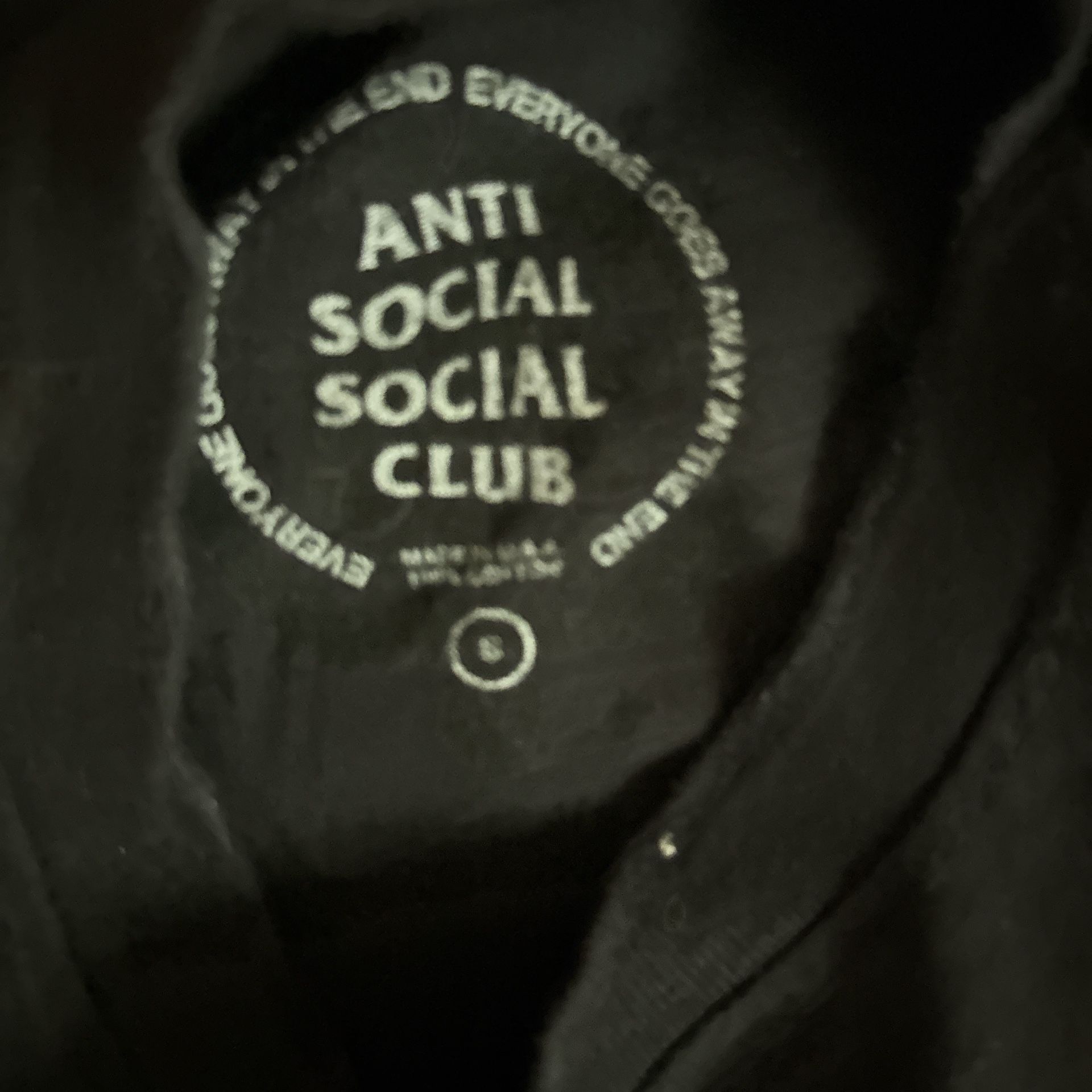 Antisocialclub t Shirt