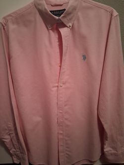 U.S. Polo Assn. Pink Button-Down Shirt