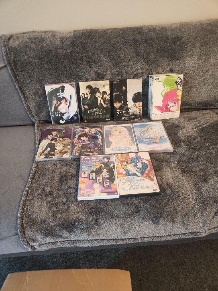 Anime DVDs