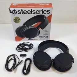 SteelSeries Arctis 7+ Wireless Gaming Headset, Lossless 2.4 GHz, 30 Hour Battery Life, USB-C, Black