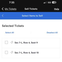PSG vs Atletico - Soccer Match 3 June 15, 2025 Section 7-L Row 4. Seats 9&10 @ Rose Bowl Pasadena, CA