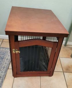 Wood pet bed / crate