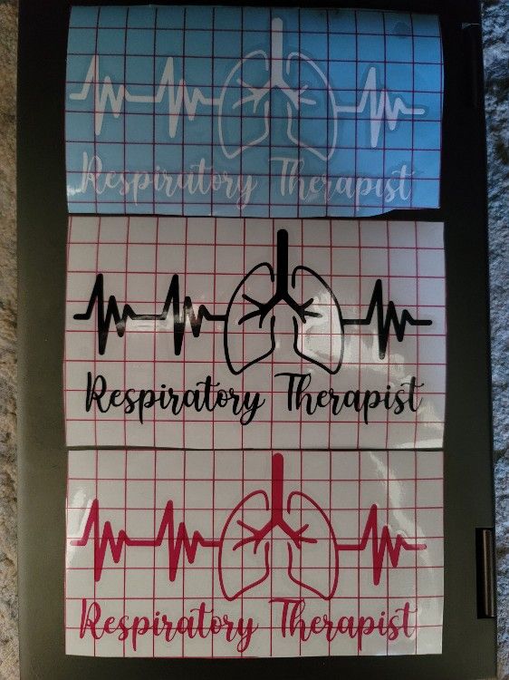 Respitory Therapist Sticker / Decal