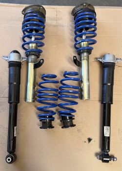 Solo Werks S1 Coilovers for Volkswagen Tiguan MQB — Part #S1VW017 + Rear Shocks