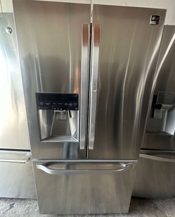 LG French Door Fridge – Stainless, Ice & Water, Door‑in‑Door