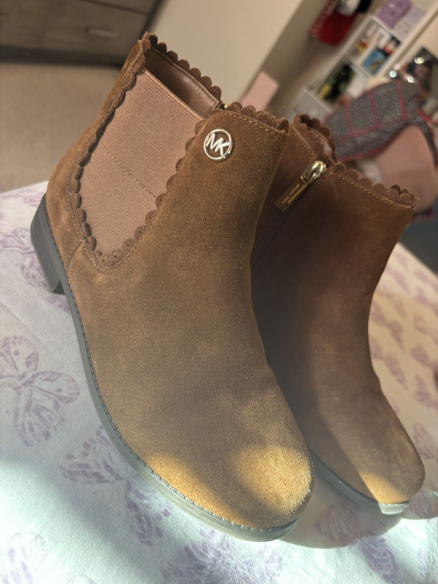 Size 5 - Like New MK Boots - $50