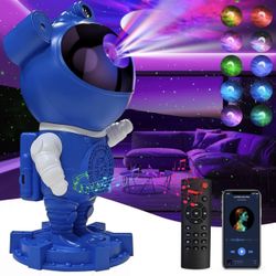 Brandnew Galaxy Projector Night Light,Bedroom Decoration, LED Lights,Star Projector with Nebula Moon, Bluetooth, White Noise, Remote Control,Gift idea