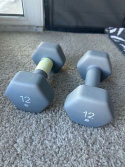 12lb dumbbells