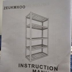 Heavy-Duty 5-Tier Metal Shelving Unit