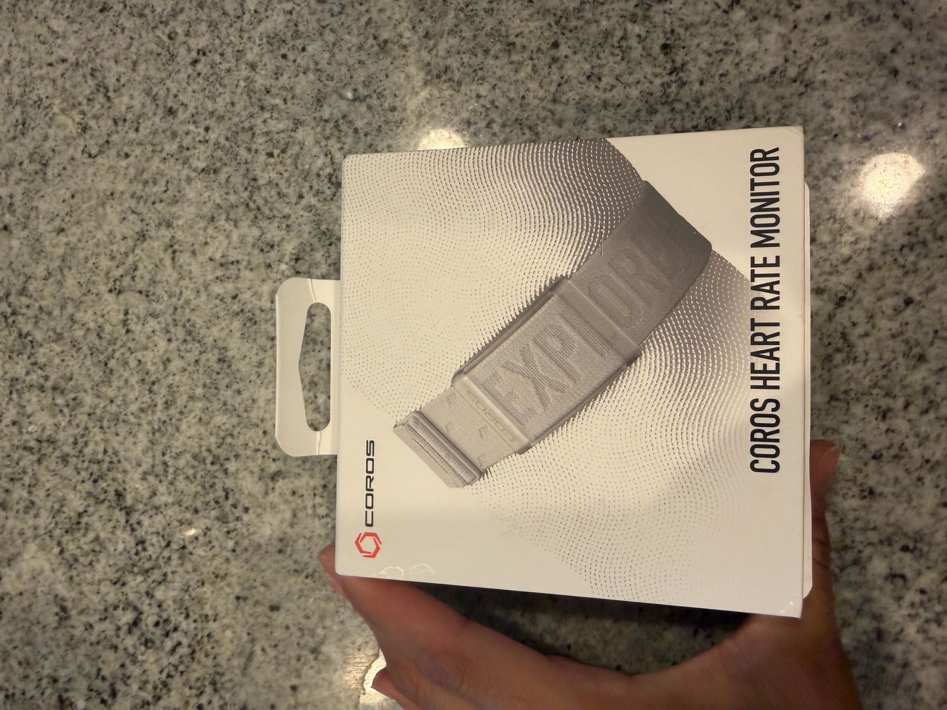 Coros heart rate monitor