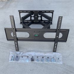 $45 (New) Swivel tv wall mount for 37-75” tvs full motion and tilt bracket vesa 600x400mm, max 110lbs 