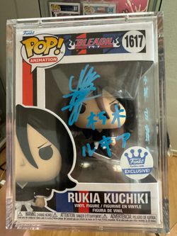Rukia signed Funko pop