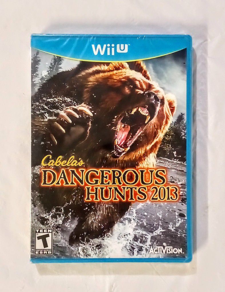 Cabela's Dangerous Hunts 2013 - Nintendo Wii U (Brand New)