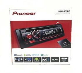 Pioneer DEH-S31BT CD Stereo Head Unit Receiver with Bluetooth Single DIN