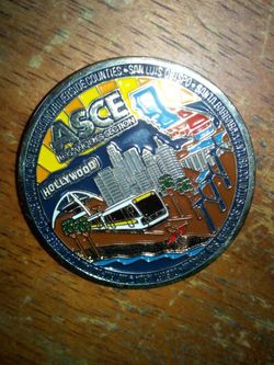    Willard Olympics And ASCE Commemorative, Coin, Metal!  Civil Engineering, Cool!