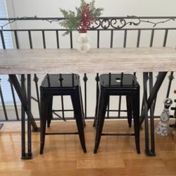 High Counter/behind sofa Table 
