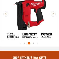 Milwaukee M12 18ga Nailer