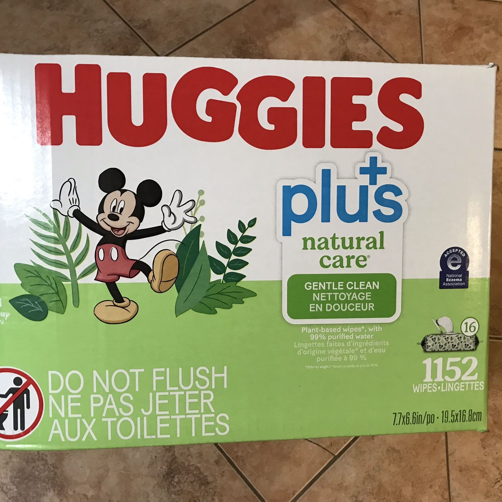 Huggies 1152 Wipes Sensitive 