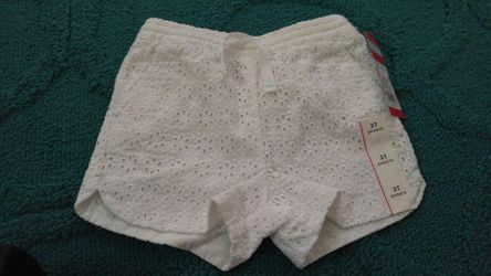 White shorts