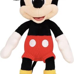 Disney Classics 11" Mickey Mouse Plush Toy NEW With Tags