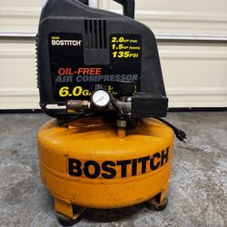 Bostitch Pancake Air Compressor With Hose