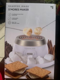Sharper Image Flameless Electric S'mores Maker $8