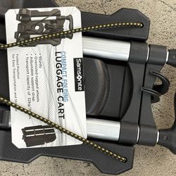 Compact luggage cart