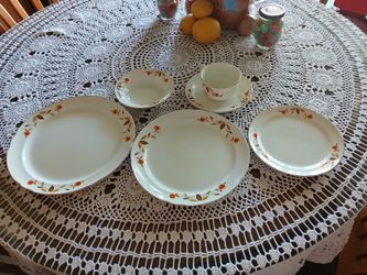 Vintage Jewel Tea Place Setting $25. I Have Many Servings. Accessory dishes as well.