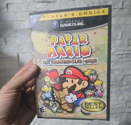 Paper Mario The Thousand-Year Door Nintendo GameCube Player’s Choice Tested