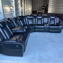 Brand New Power Reclining Sectional Couch